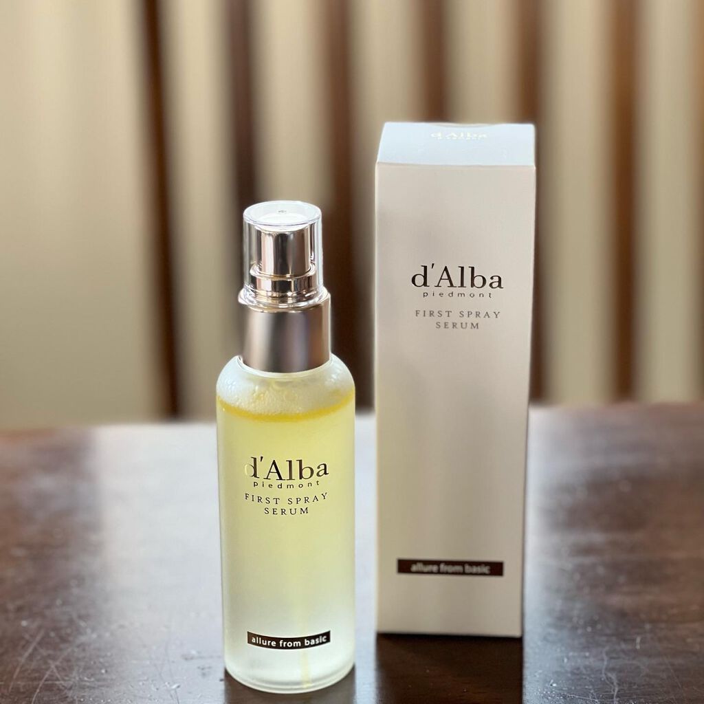 ダルバ ホワイトトリュフファーストスプレーセラム/ダルバ/ミスト状化粧水を使ったクチコミ(3枚目)