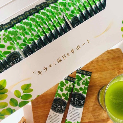 煌めきモリンガ青汁/ピュアフィールド/青汁を使ったクチコミ(2枚目)