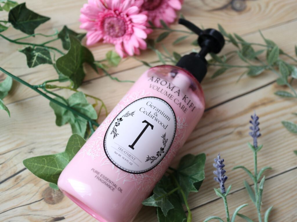 ボリュームケアシャンプー/トリートメント/AROMA KIFI/シャンプー・コンディショナーを使ったクチコミ(1枚目)