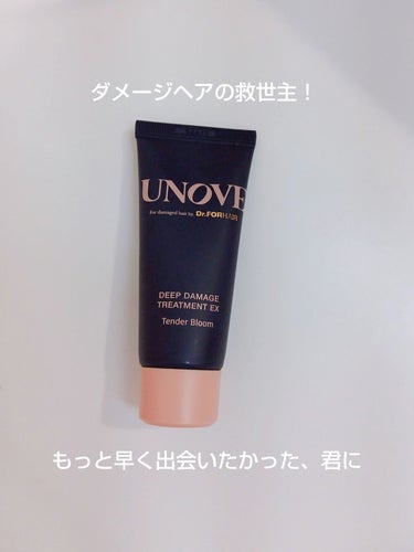 アノブ ディープダメージトリートメントEX /UNOVE/ヘアトリートメントを使ったクチコミ（1枚目）