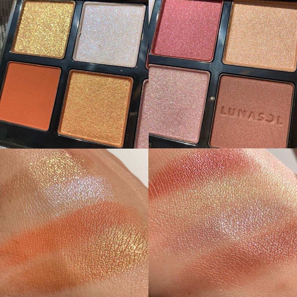 アイカラーレーション スペシャルエディション/LUNASOL/アイシャドウパレットを使ったクチコミ(6枚目)