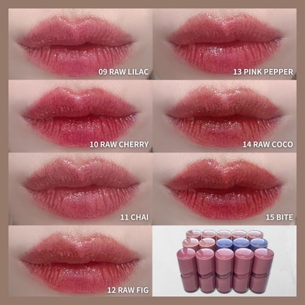 ロウグロウジェルティント/hince/リップティントを使ったクチコミ(6枚目)