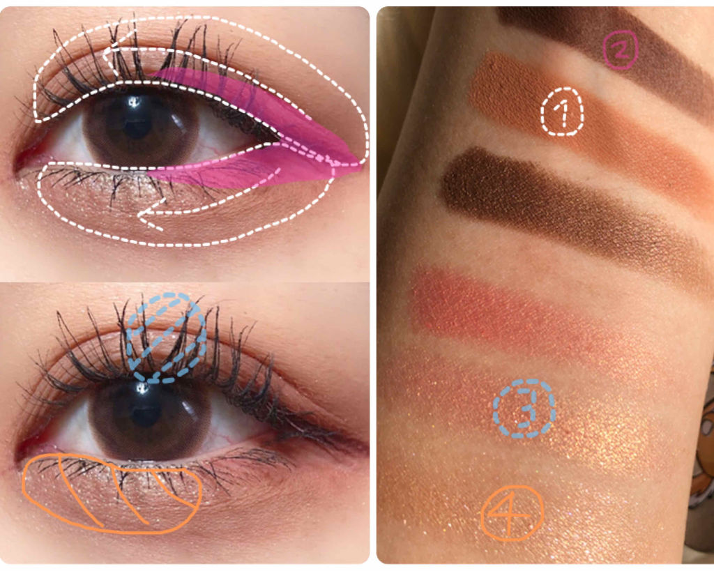 Let The Adventure Begin Eye Palette/Cute Press /アイシャドウパレットを使ったクチコミ（3枚目）