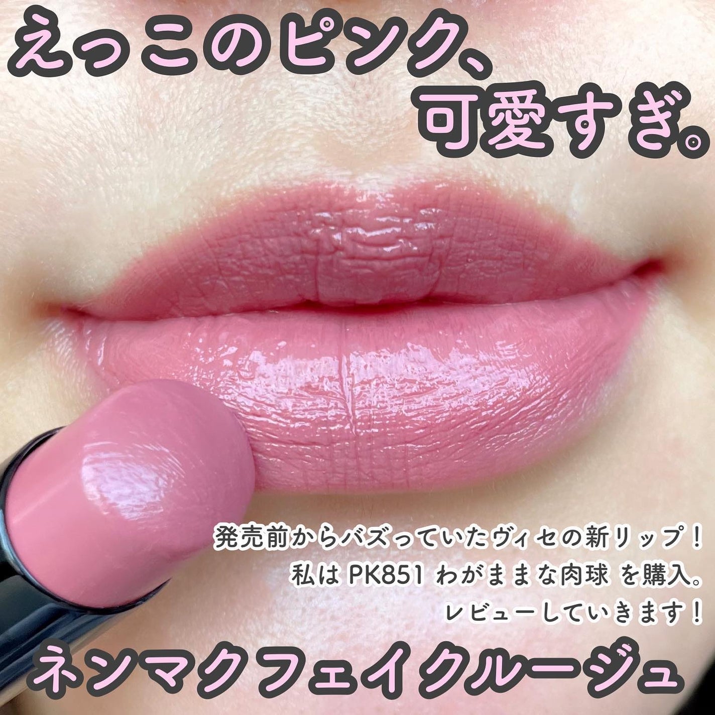 ネンマクフェイク ルージュ/Visée/口紅を使ったクチコミ(2枚目)