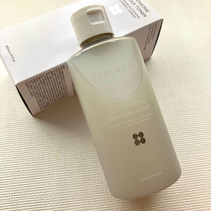 グルタチオンアンプルトナー/SKIN&LAB/化粧水を使ったクチコミ(4枚目)