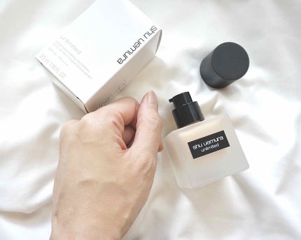 (旧)アンリミテッド ラスティング フルイド/shu uemura/リキッドファンデーションを使ったクチコミ(4枚目)