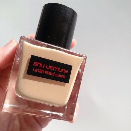 アンリミテッド ケア ツヤ セラム ファンデーション/shu uemura/リキッドファンデーションを使ったクチコミ(3枚目)