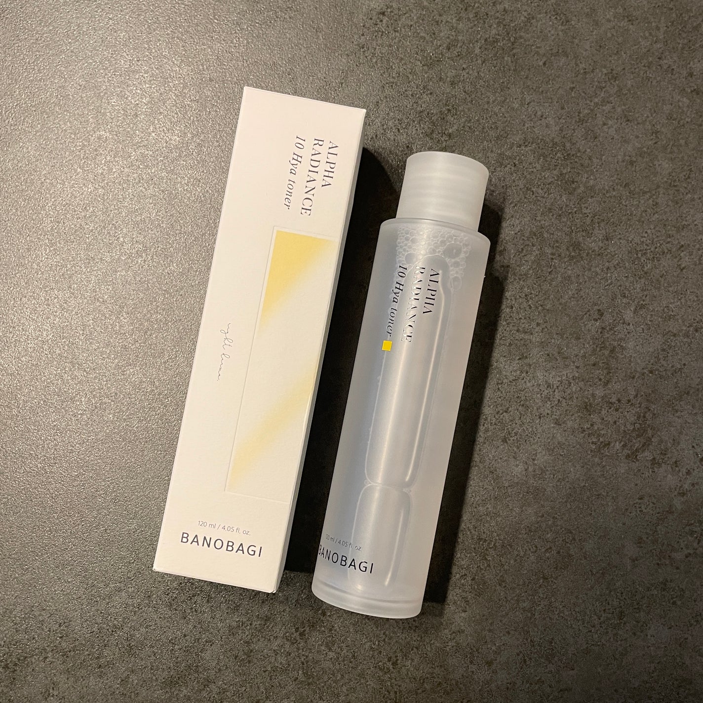 アルファラディアンス10ヒヤトナー/BANOBAGI/化粧水を使ったクチコミ(1枚目)