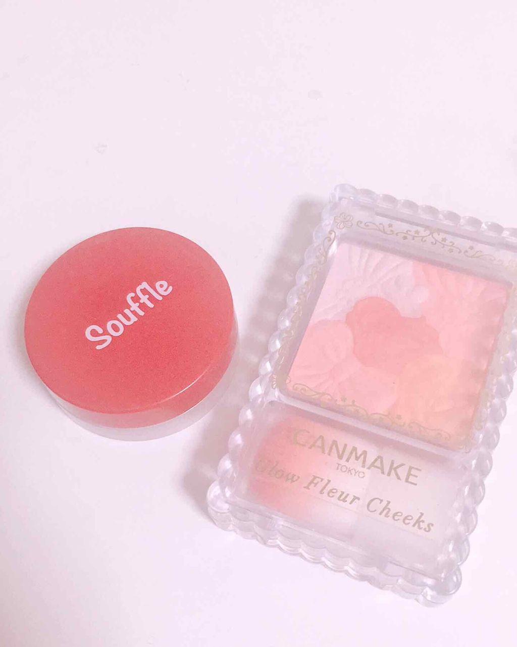 マットフルールチークス/キャンメイク/パウダーチークを使ったクチコミ（1枚目）