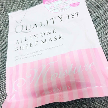オールインワンシートマスク モイストEX/クオリティファースト/シートマスク・パックを使ったクチコミ(1枚目)