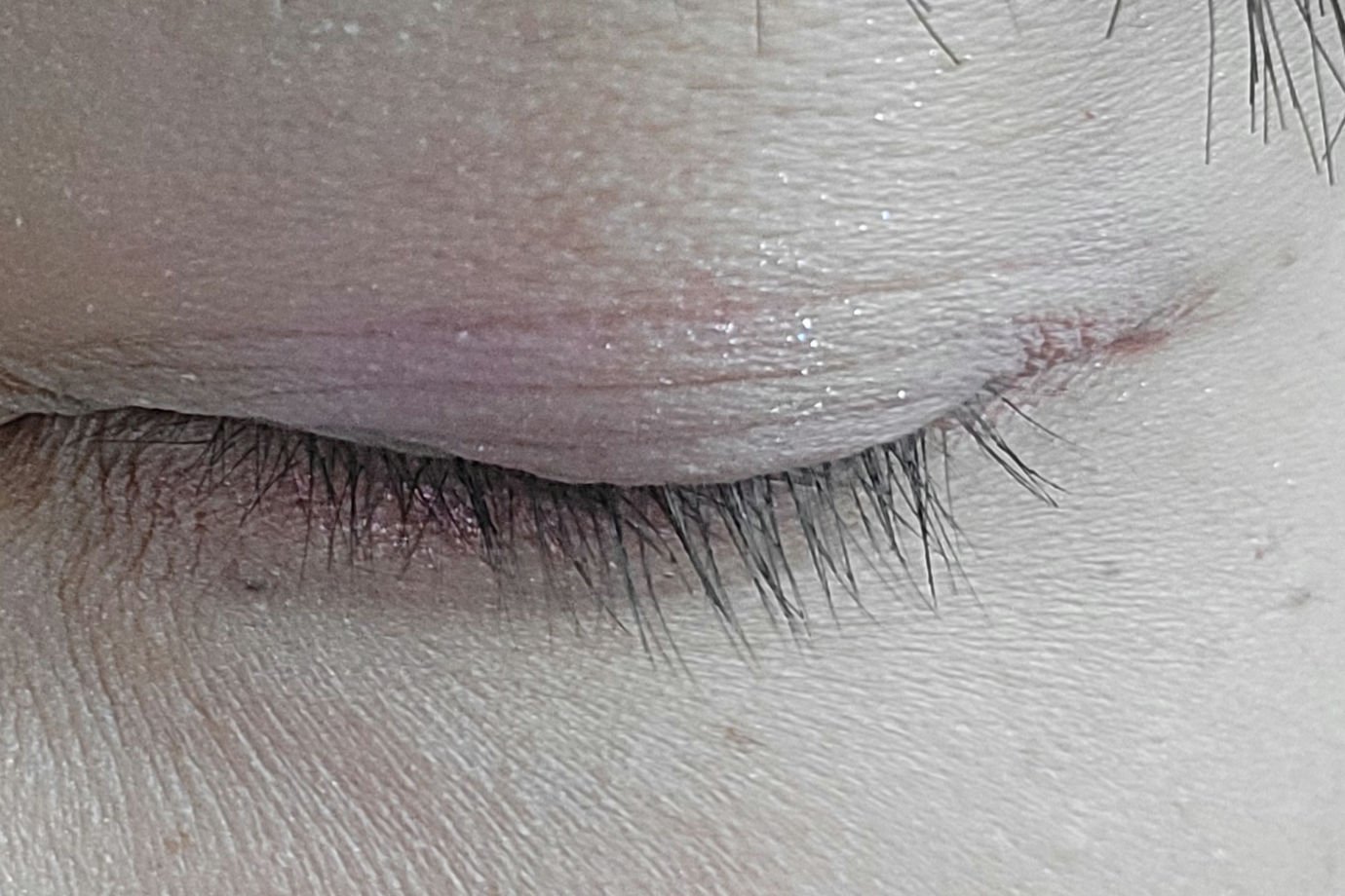 「塗るつけまつげ」自まつげ際立てタイプ ダークブラウン/デジャヴュ/マスカラを使ったクチコミ（3枚目）
