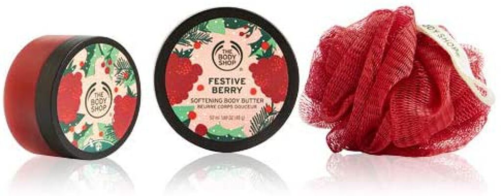 ボックスギフト フェスティブベリー THE BODY SHOP