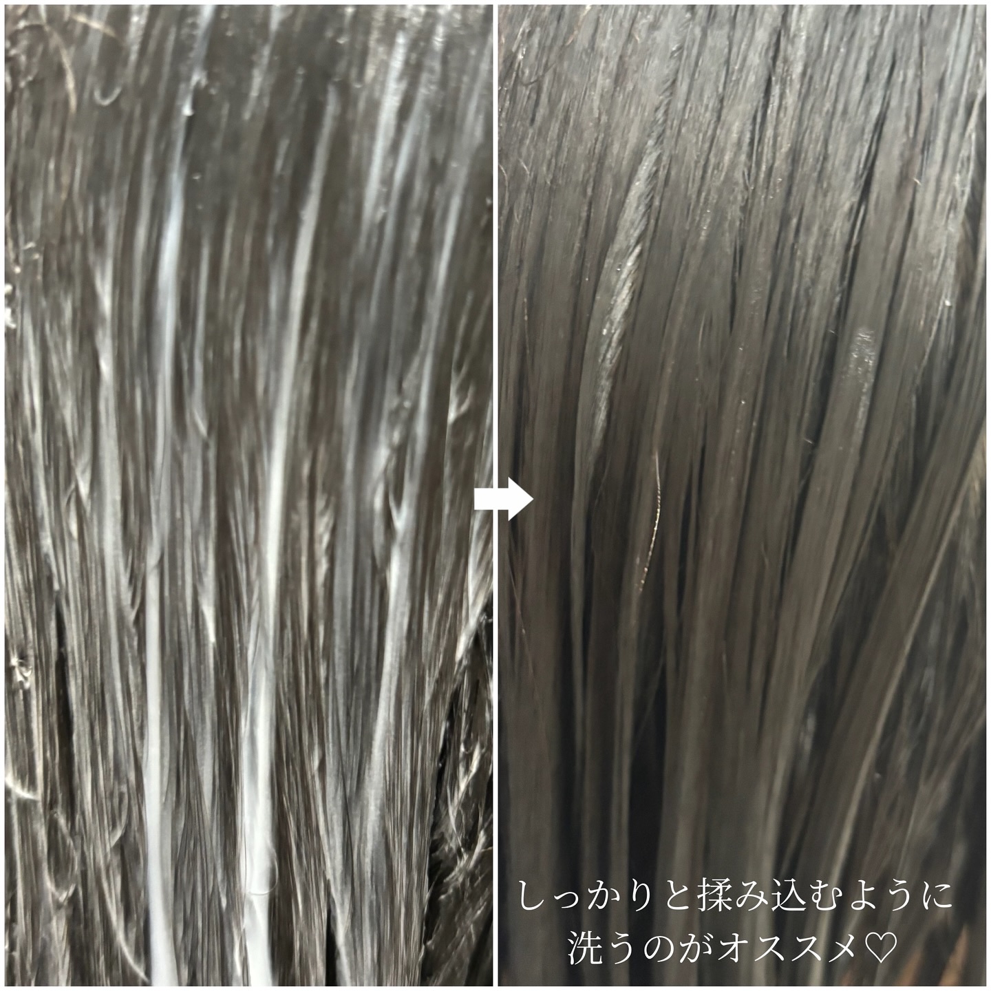 cocone クレイクリームシャンプー リペア/cocone/市販シャンプーを使ったクチコミ（3枚目）