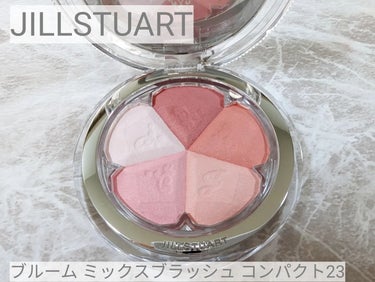 ジルスチュアート ブルーム ミックスブラッシュ コンパクト 23 camellia chiffon(限定色)/JILL STUART/パウダーチークを使ったクチコミ（2枚目）