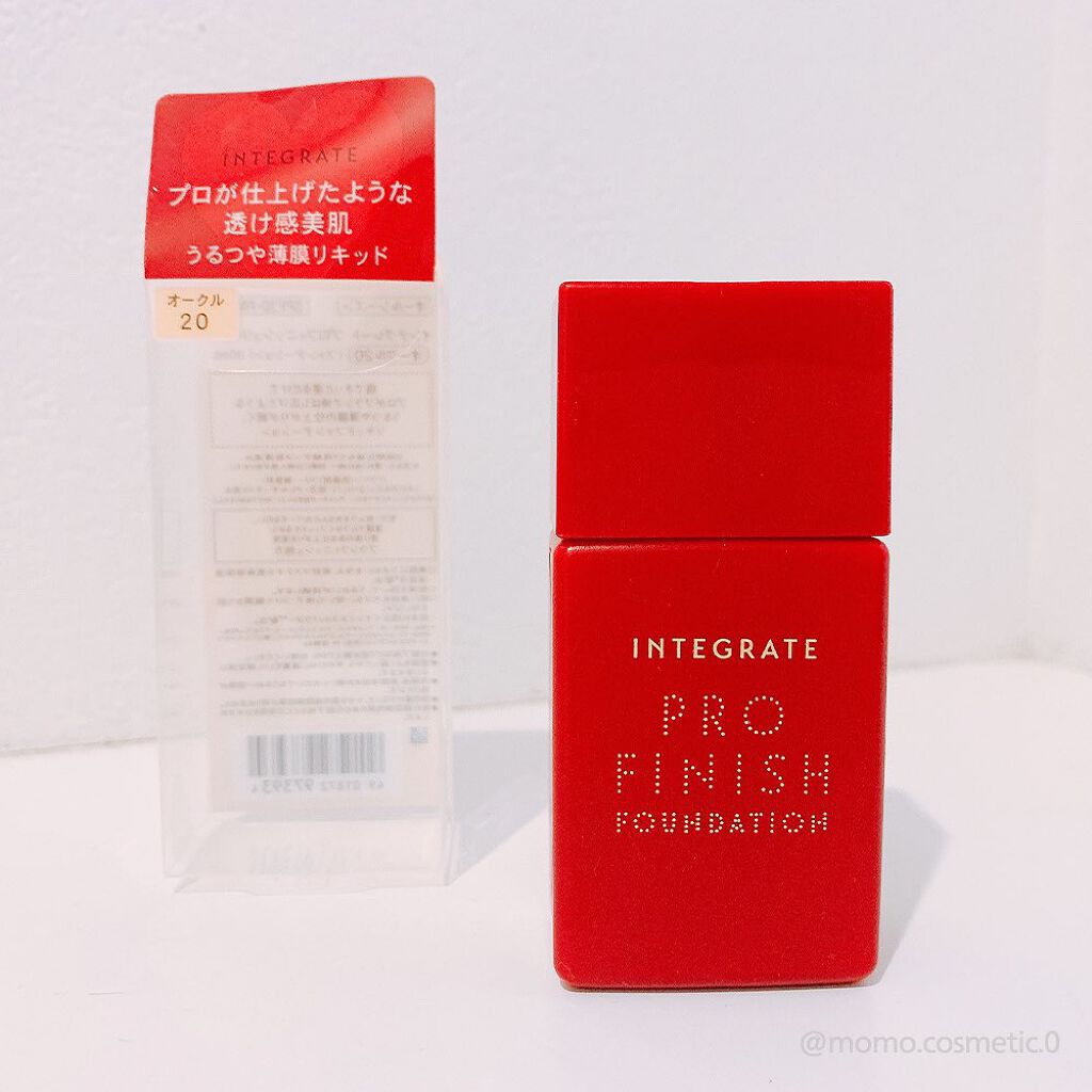 プロフィニッシュリキッド/インテグレート/リキッドファンデーションを使ったクチコミ(1枚目)