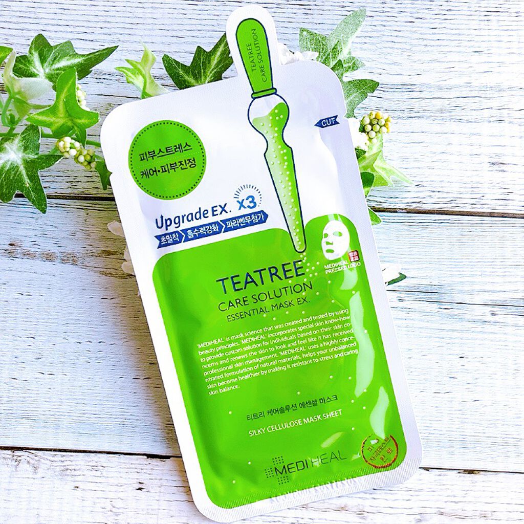 ティーツリーケア ソリューション エッセンシャルマスクEX/MEDIHEAL/シートマスク・パックを使ったクチコミ（1枚目）