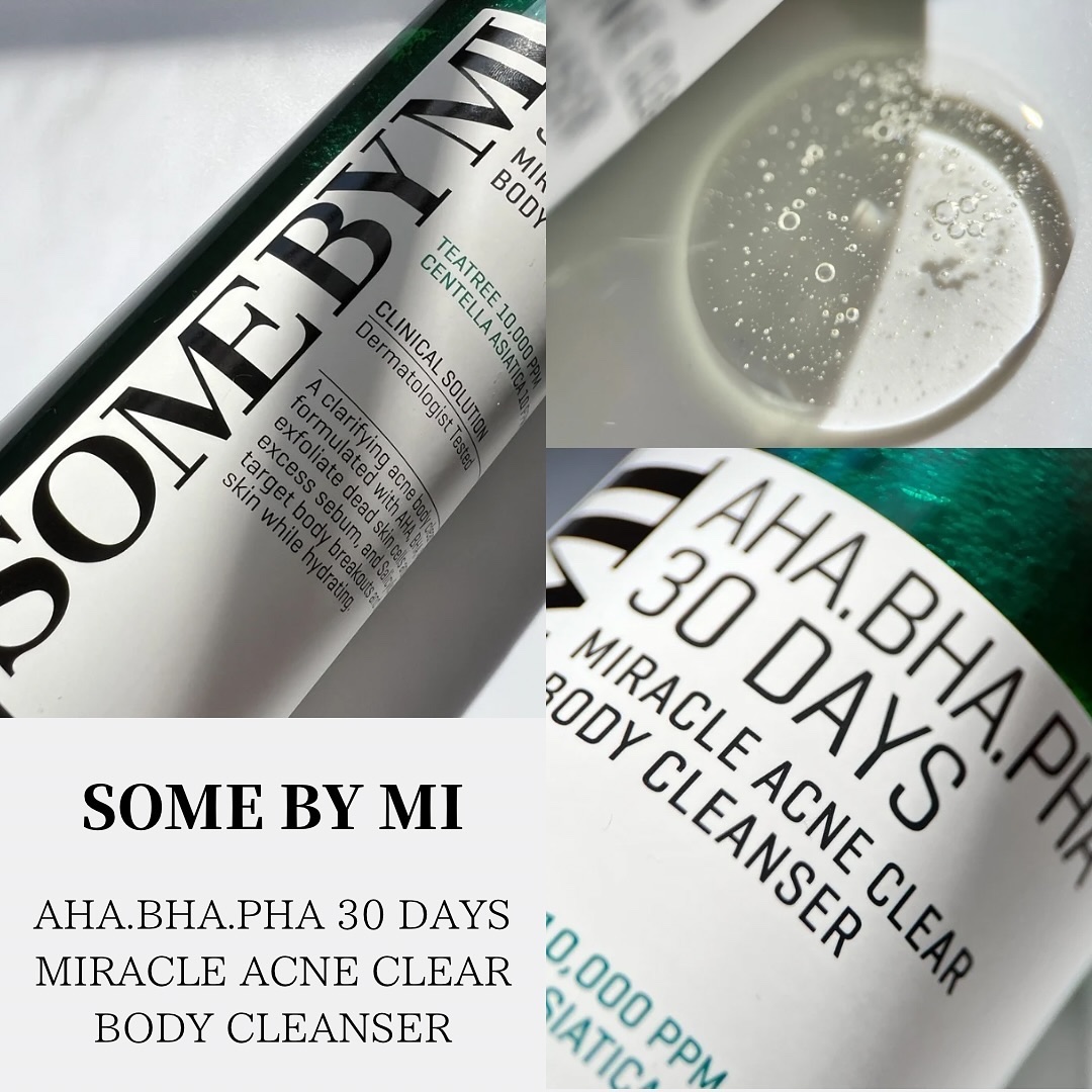AHA·BHA·PHA 30デイズミラクルアクネボディクレンザー/SOME BY MI/ボディソープを使ったクチコミ（2枚目）
