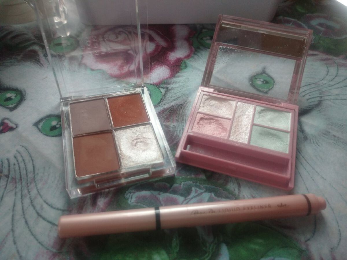 4色アイシャドウパレット 05 クーリッシュアンジュ/aZTK/アイシャドウパレットを使ったクチコミ（1枚目）