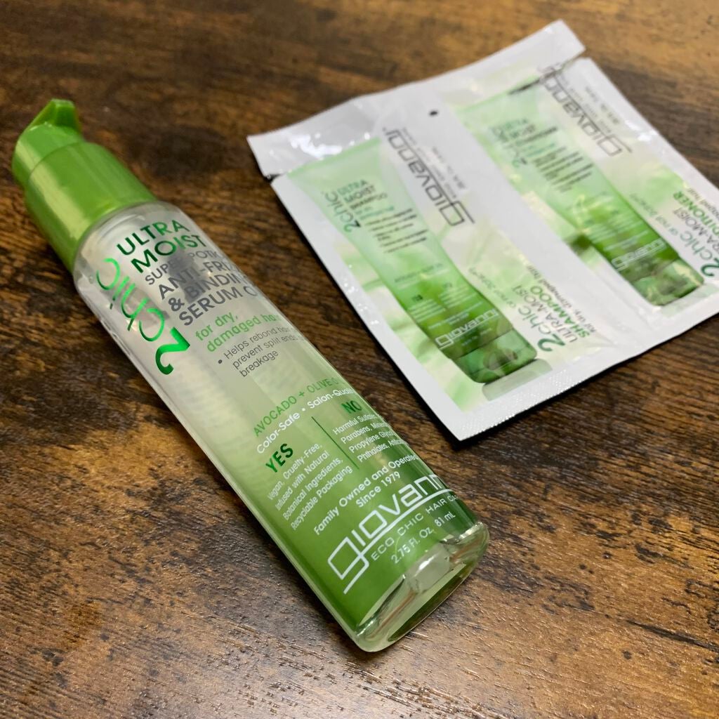 ジョヴァンニ 2chic モイスト シャンプー/コンディショナー/giovanni/市販シャンプーを使ったクチコミ(1枚目)