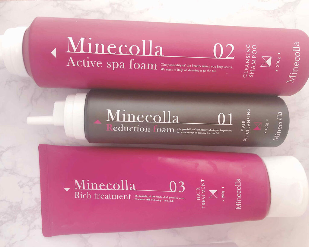 ミネコラ パーフェクト3/Minecolla/市販シャンプーを使ったクチコミ（1枚目）