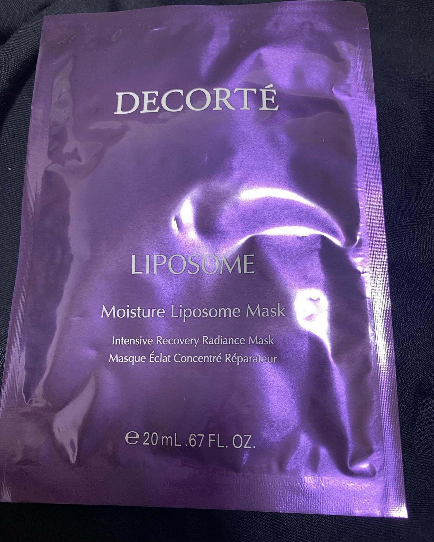 モイスチュア リポソーム マスク/DECORTÉ/シートマスク・パックを使ったクチコミ(1枚目)