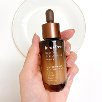 ブラックティー ユース セラム/innisfree/美容液を使ったクチコミ(2枚目)