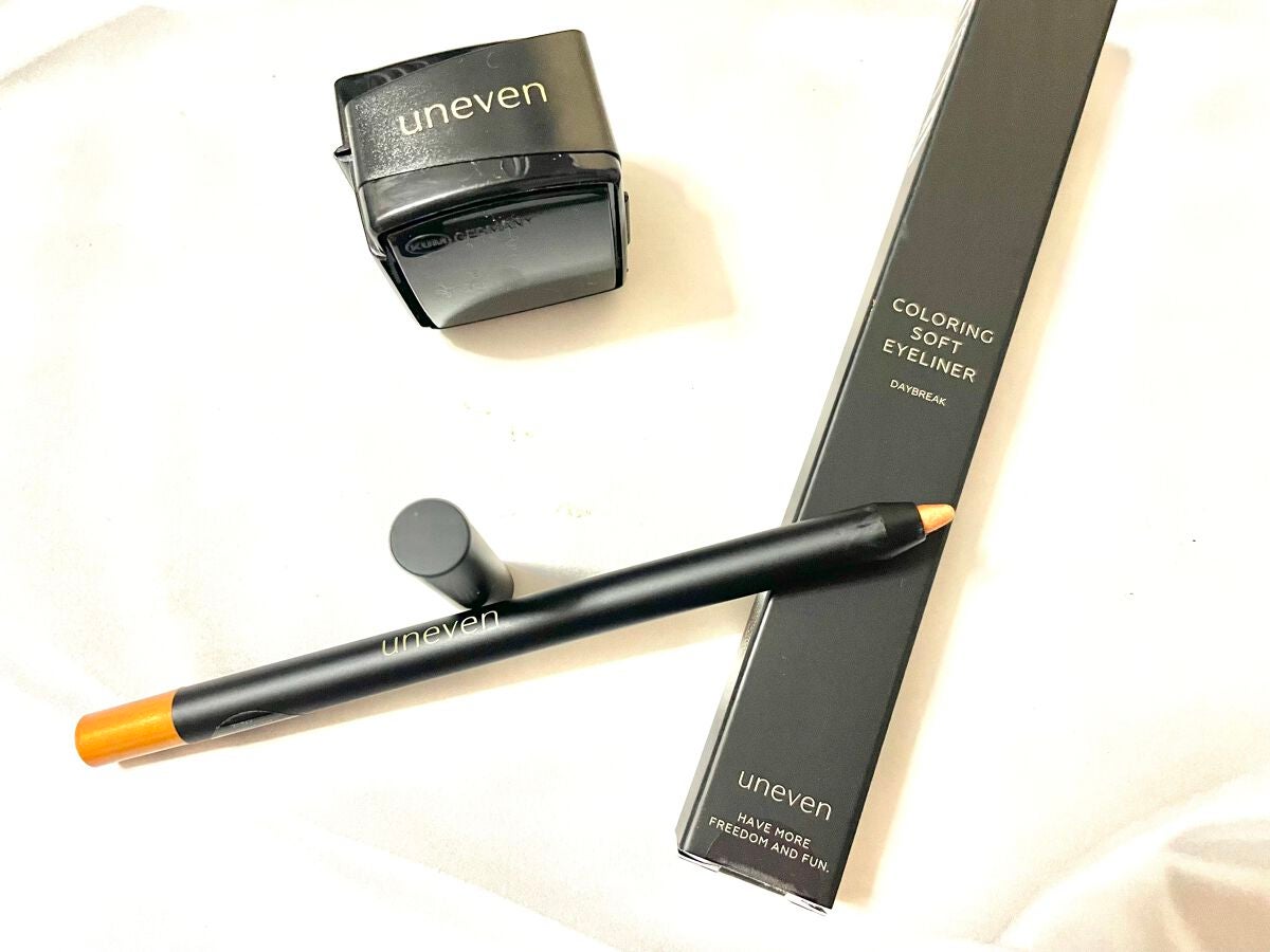 カラーリングソフトアイライナー/uneven/ペンシルアイライナーを使ったクチコミ(1枚目)