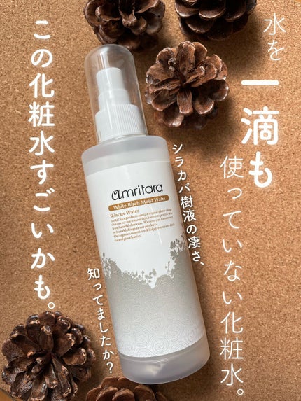 ホワイトバーチモイストウォーター/AMRITARA/化粧水を使ったクチコミ(1枚目)