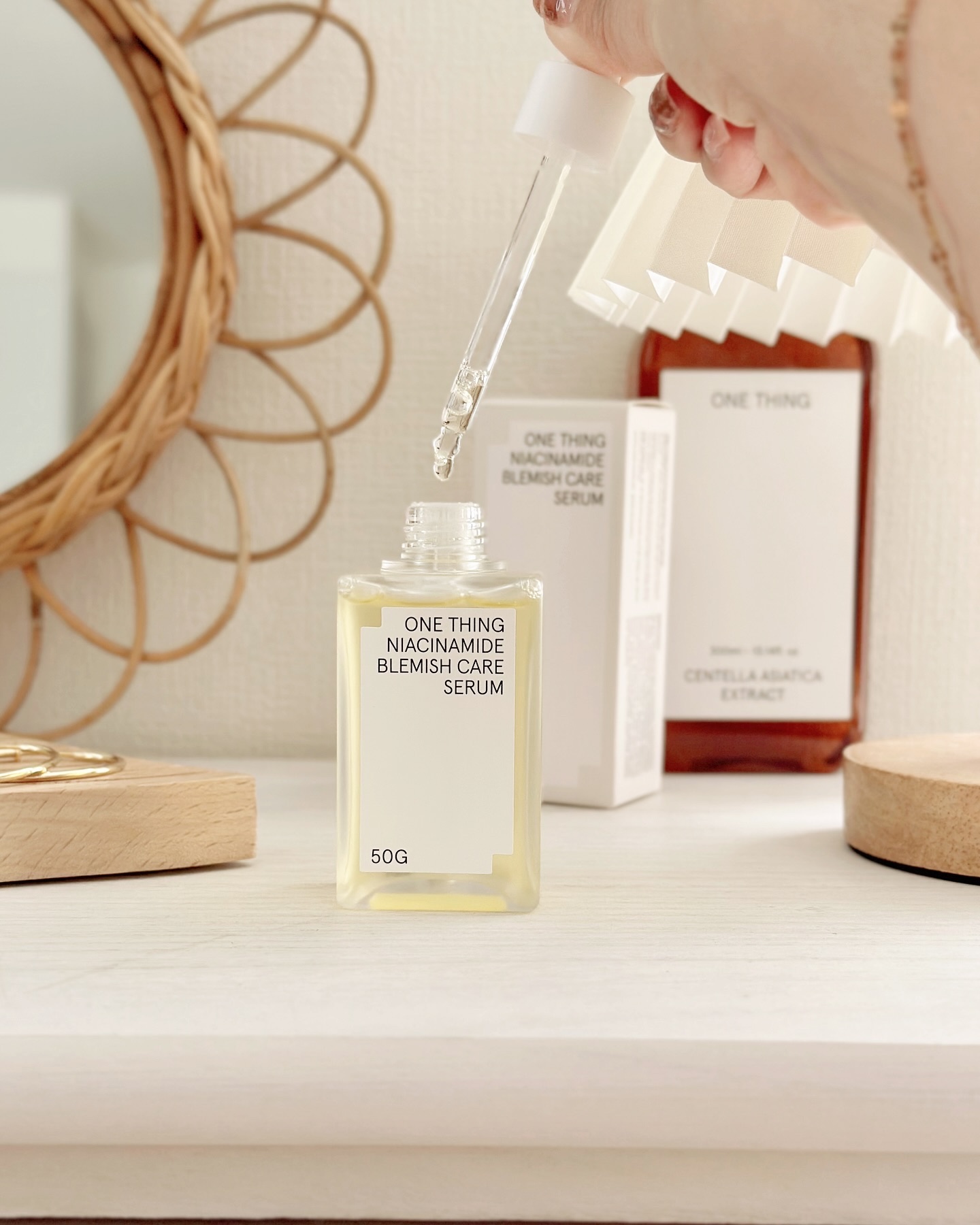 ナイアシンアミドブレミッシュケアセラム/ONE THING/美容液を使ったクチコミ（2枚目）
