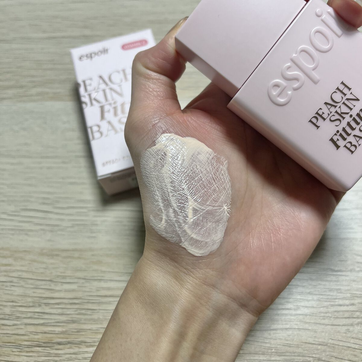 ピーチスキンフィッティングベース オールニュー SPF50 PA++++/espoir/化粧下地を使ったクチコミ（2枚目）