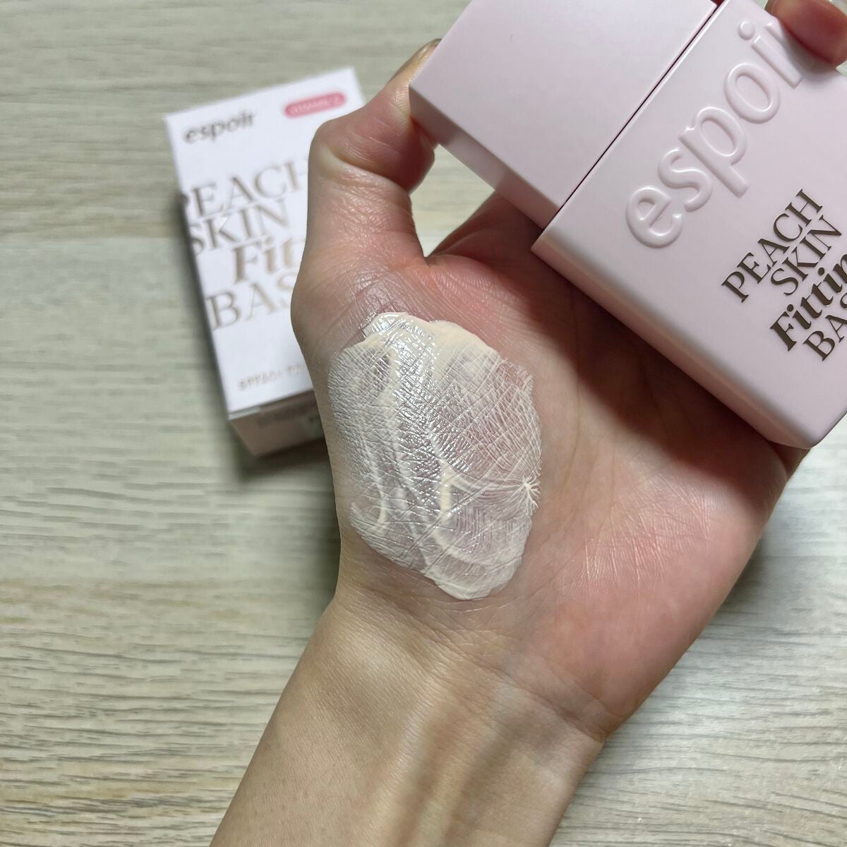 ピーチスキンフィッティングベース オールニュー SPF50 PA++++/espoir/化粧下地を使ったクチコミ(2枚目)