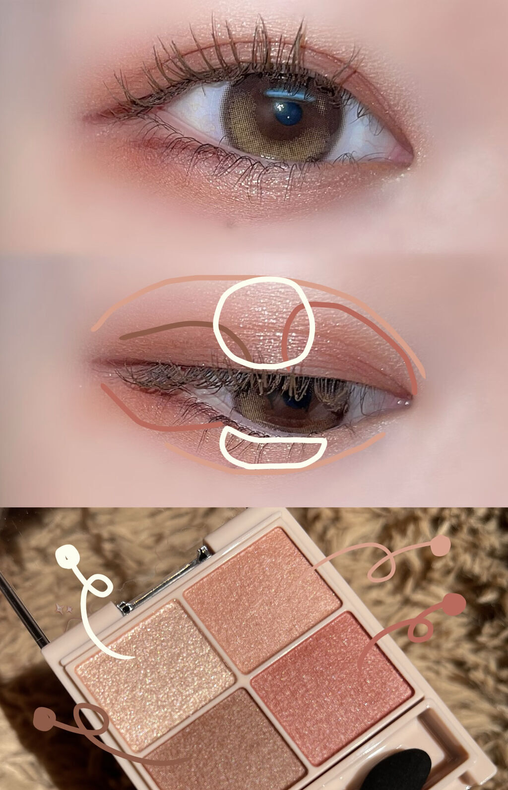 シルキースフレアイズ（マットタイプ）/キャンメイク/アイシャドウパレットを使ったクチコミ（2枚目）