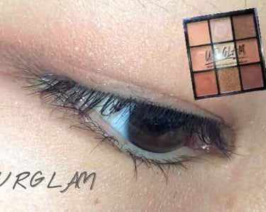 UR GLAM　BLOOMING EYE COLOR PALETTE/U R GLAM/アイシャドウパレットを使ったクチコミ（1枚目）