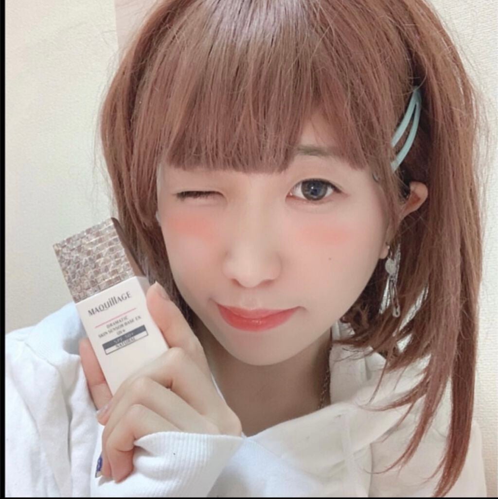 ドラマティックスキンセンサーベース EX UV+/マキアージュ/化粧下地を使ったクチコミ(2枚目)