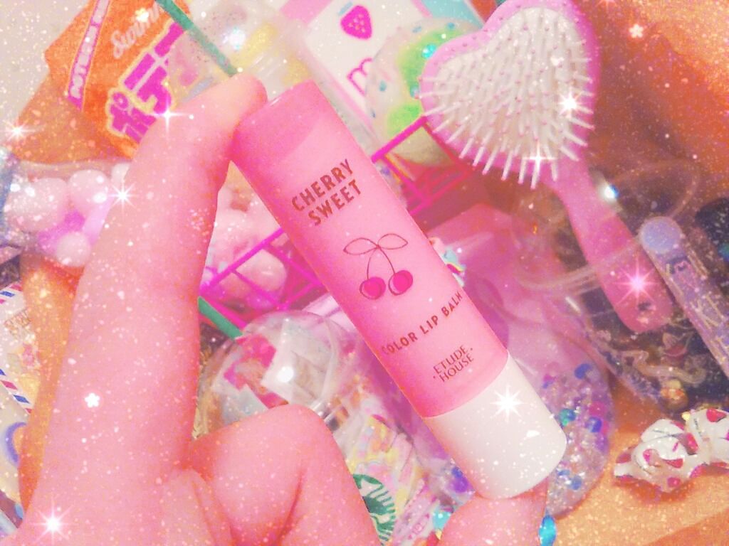 チェリースイート カラーリップバーム/ETUDE/口紅を使ったクチコミ(1枚目)
