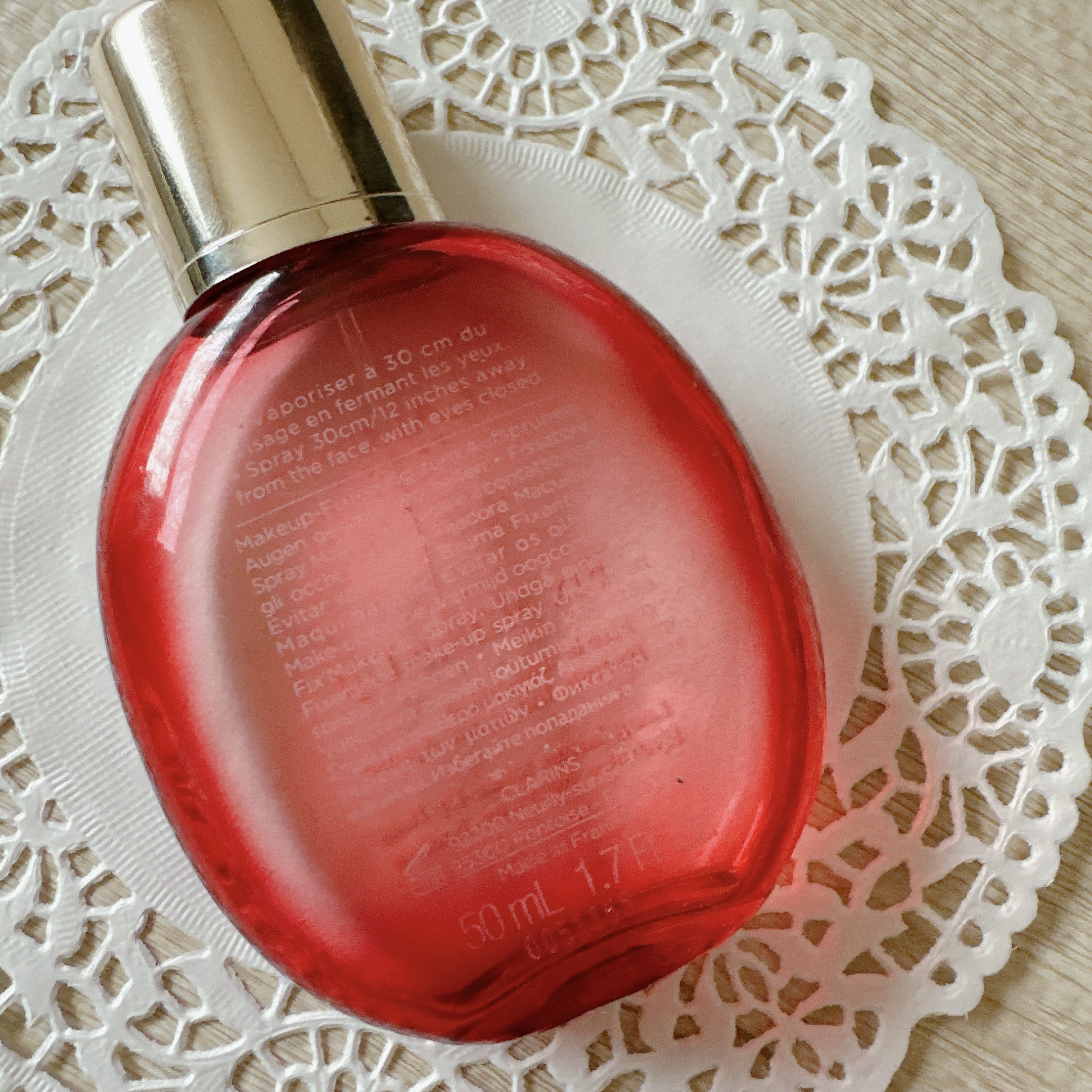 フィックス メイクアップ/CLARINS/ミスト状化粧水を使ったクチコミ（3枚目）