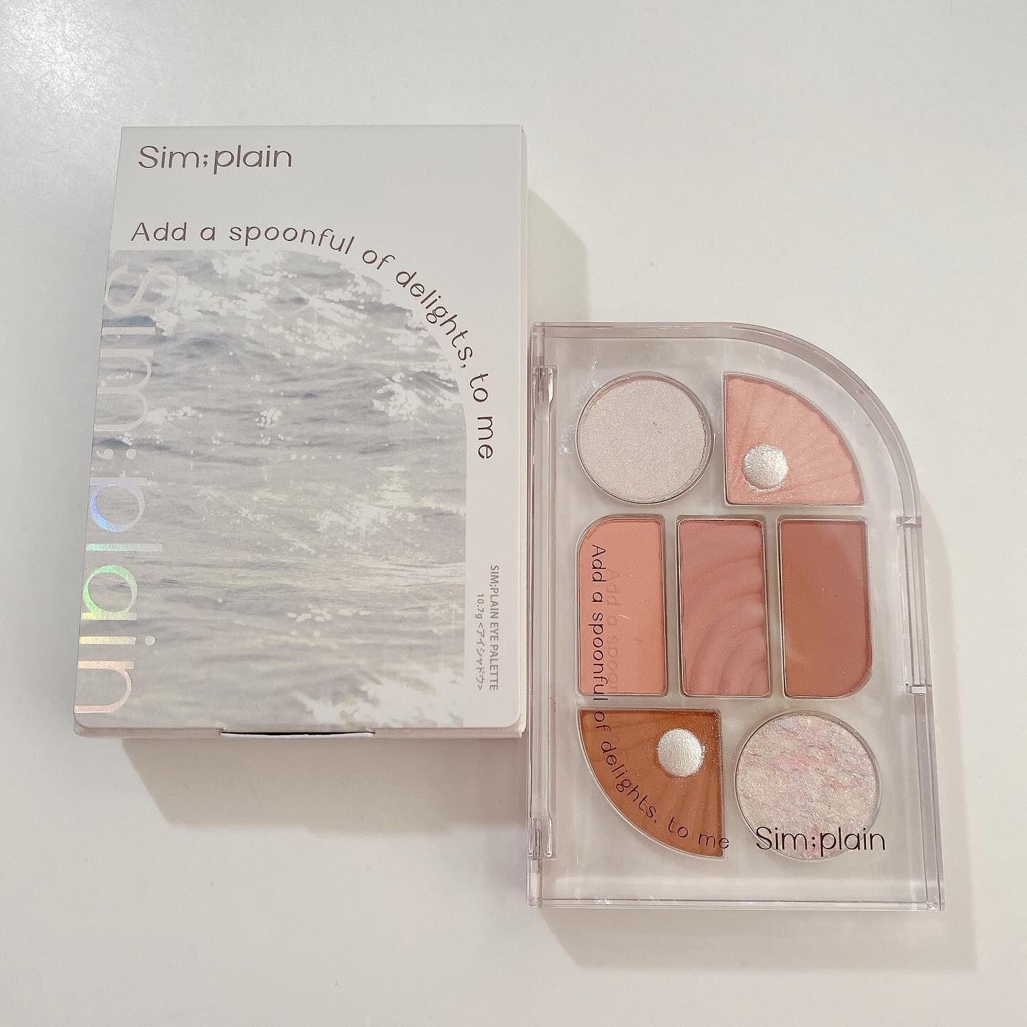 シンプレイン アイパレット/Sim;plain/アイシャドウパレットを使ったクチコミ（1枚目）