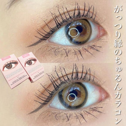 i-DOL NANAVIEW/蜜のレンズ/カラーコンタクトレンズを使ったクチコミ(1枚目)