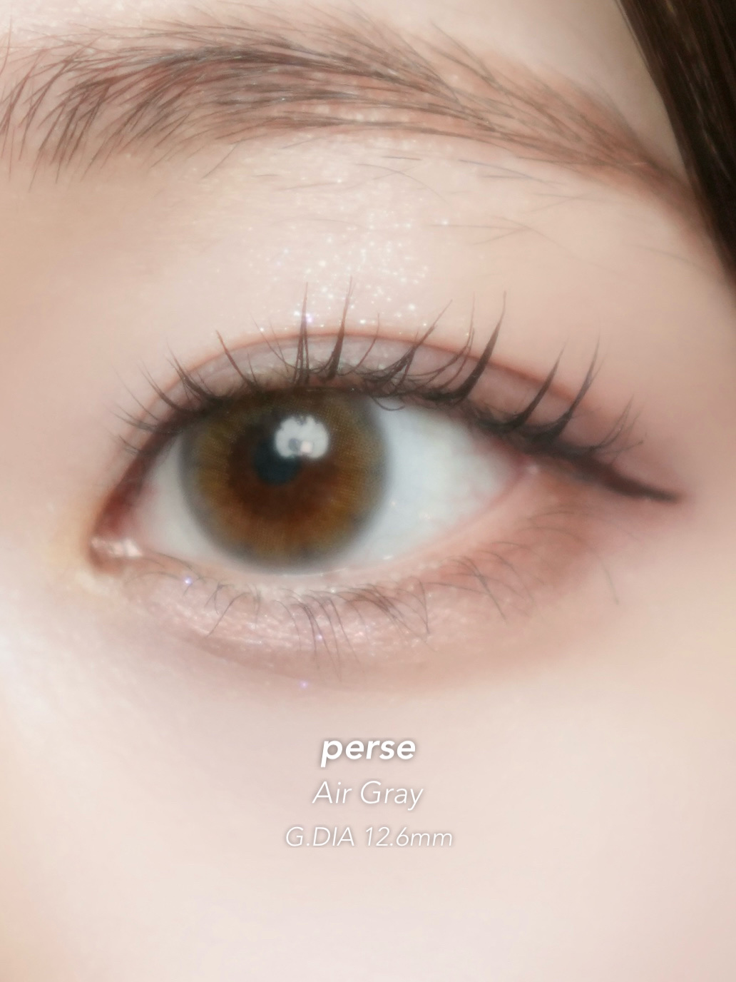 perse 1day エアーグレー/perse/ワンデー（１DAY）カラコンを使ったクチコミ（3枚目）