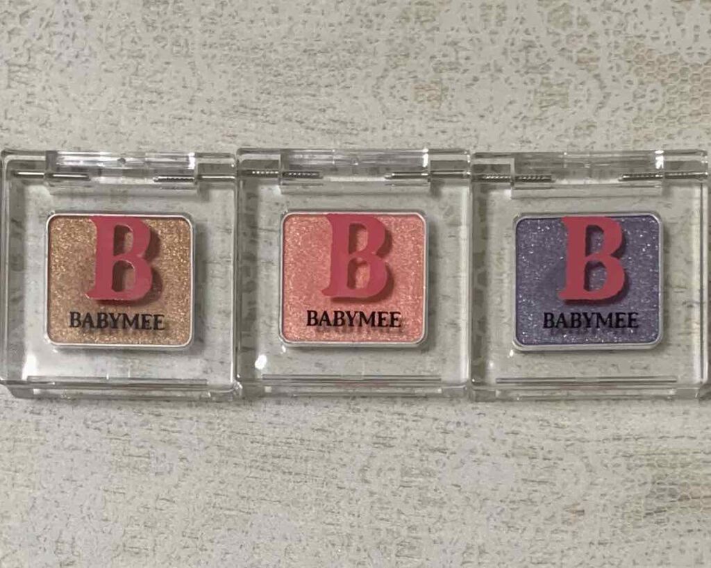 ニュアンスカラー シャドウ/BABYMEE/単色アイシャドウを使ったクチコミ(1枚目)
