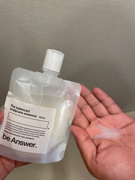 The balanced scalpcare essence スカルプケアエッセンス/ビーアンサー/頭皮ローションを使ったクチコミ(3枚目)