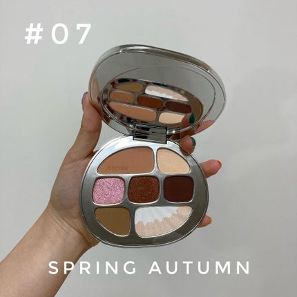 琥珀マルチパレット/Joocyee/アイシャドウパレットを使ったクチコミ(3枚目)