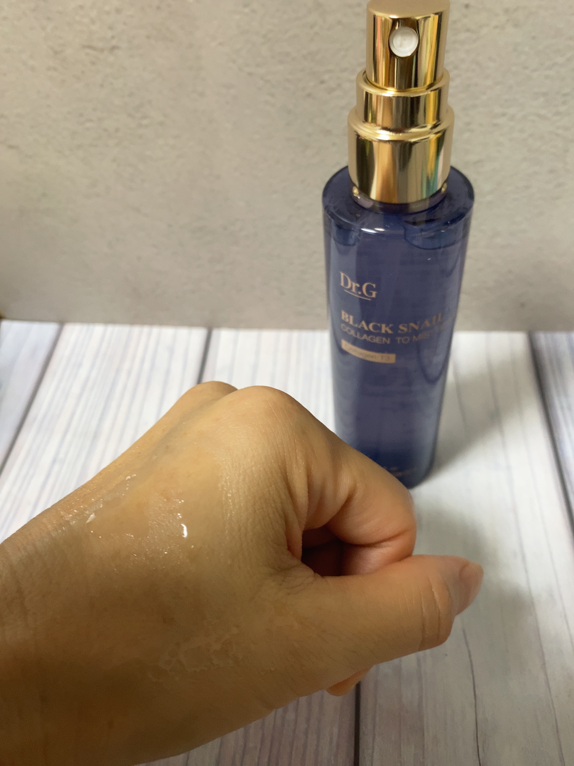 ドクタージー ブラックスネイル コラーゲンミスト/Dr.G/ミスト状化粧水を使ったクチコミ（3枚目）