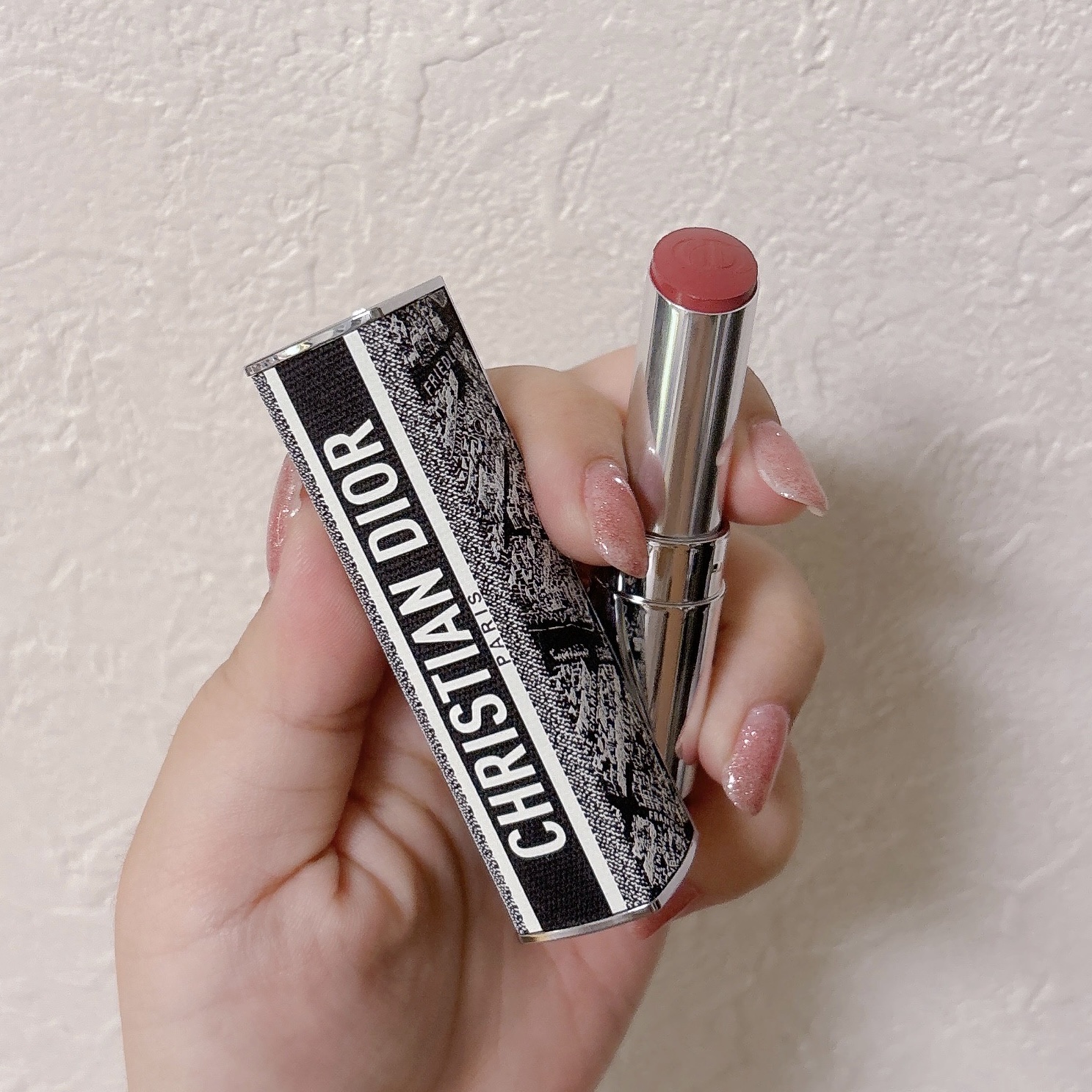 ディオール アディクト リップスティック 652 ローズ ディオール（生産終了）/Dior/口紅を使ったクチコミ（1枚目）