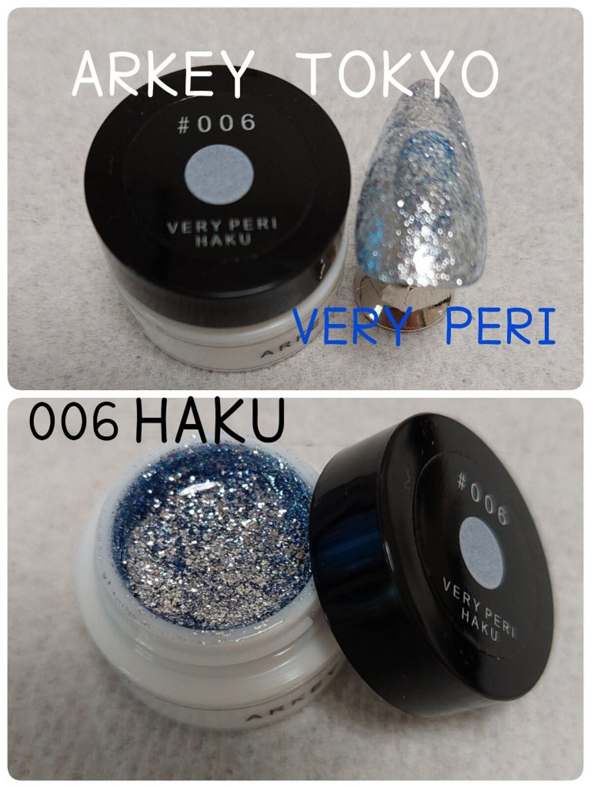 トリコカラージェル/ARKEY TOKYO/ジェルネイルを使ったクチコミ(2枚目)