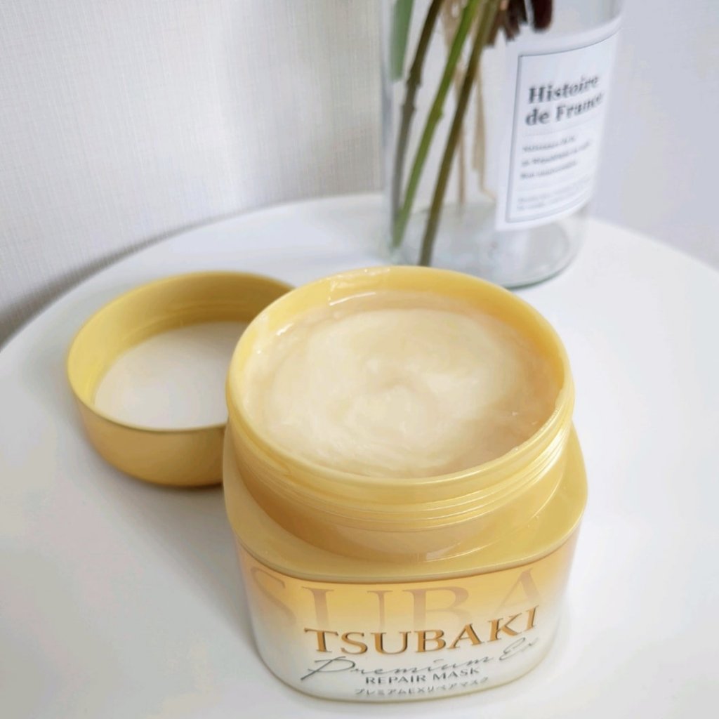 プレミアムリペアマスク（資生堂　プレミアムリペアマスク）/TSUBAKI/ヘアマスク・ヘアパックを使ったクチコミ（3枚目）