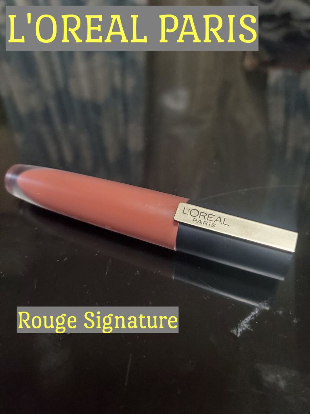 ルージュシグネチャー /ロレアル パリ/リップグロスを使ったクチコミ(1枚目)
