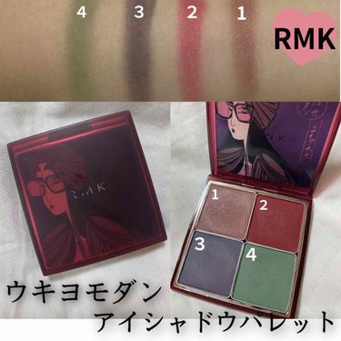 ウキヨモダン アイシャドウパレット/RMK/アイシャドウパレットを使ったクチコミ（1枚目）