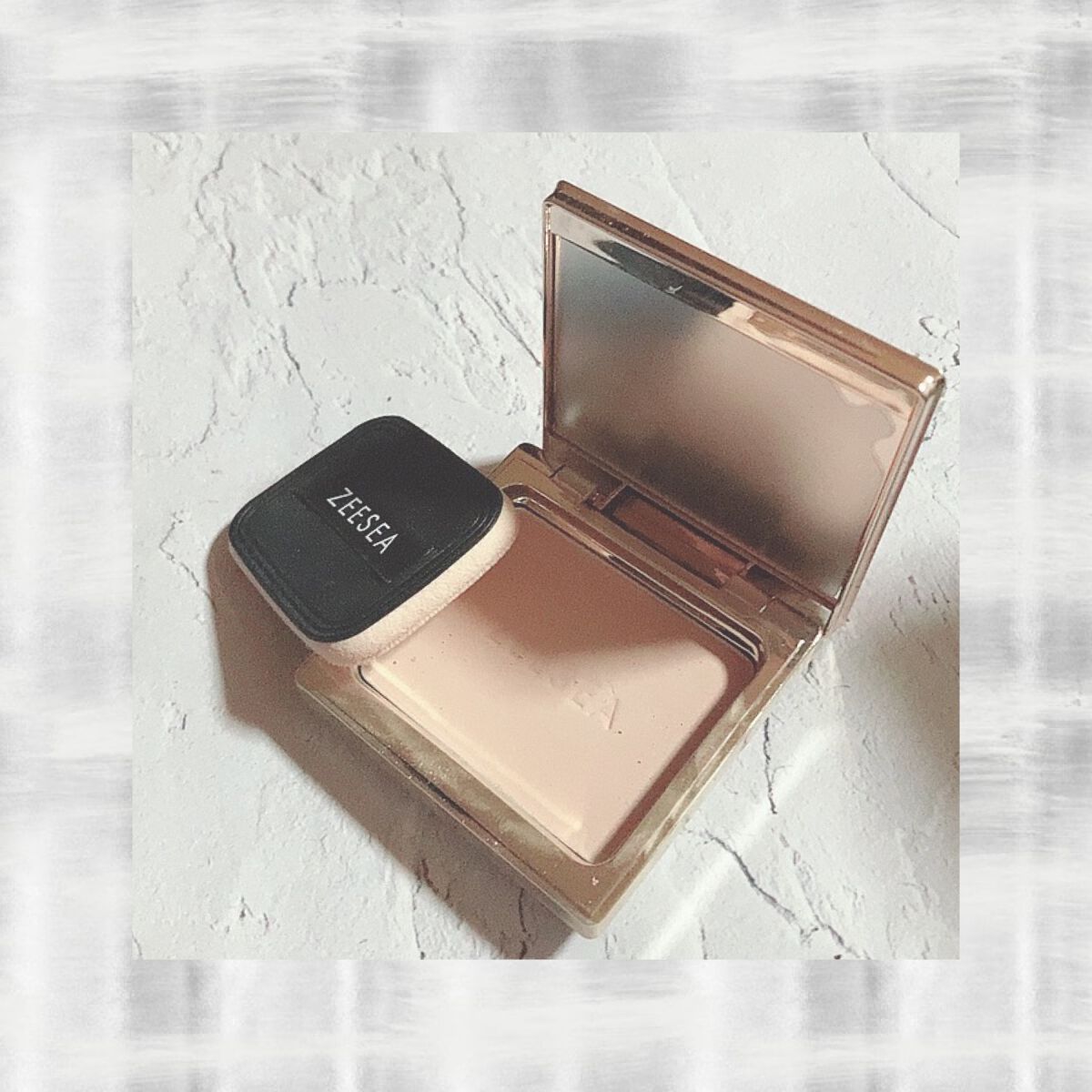 メタバースピンクシリーズ アストロダスト サワヤカシルキーパウダーファンデーション/ZEESEA/パウダーファンデーションを使ったクチコミ（3枚目）