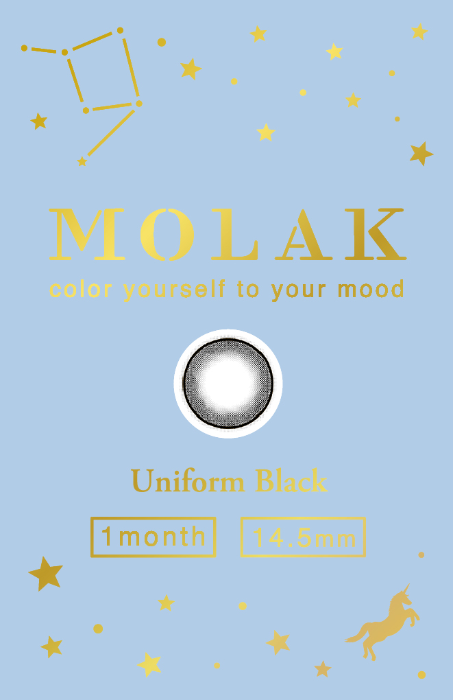 MOLAK 1month ユニフォームブラック